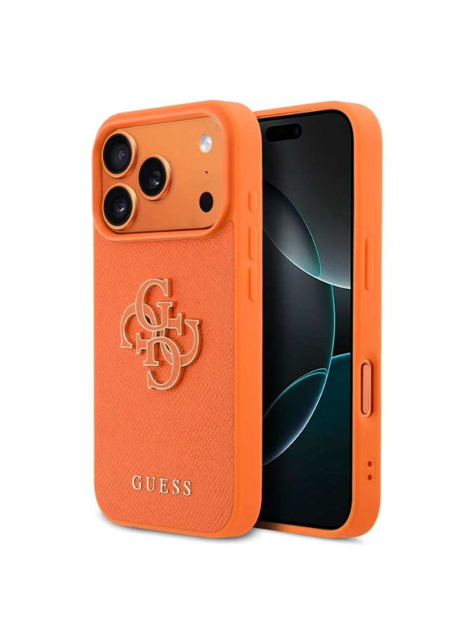 جس غطاء جلد PU لهاتف iPhone 17 Pro Max متوافق مع MagSafe، حماية من السقوط، خفيف الوزن، قبضة مريحة، وسهل التركيب (Snap-on) - Image 1